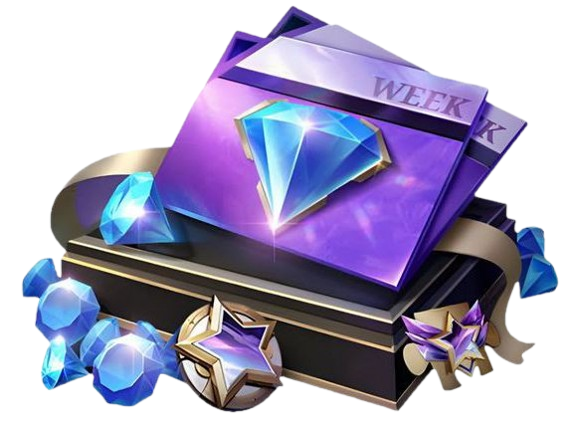 Mobile Legends  - 1x Weekly Diamond Pass (Event Topup 100)